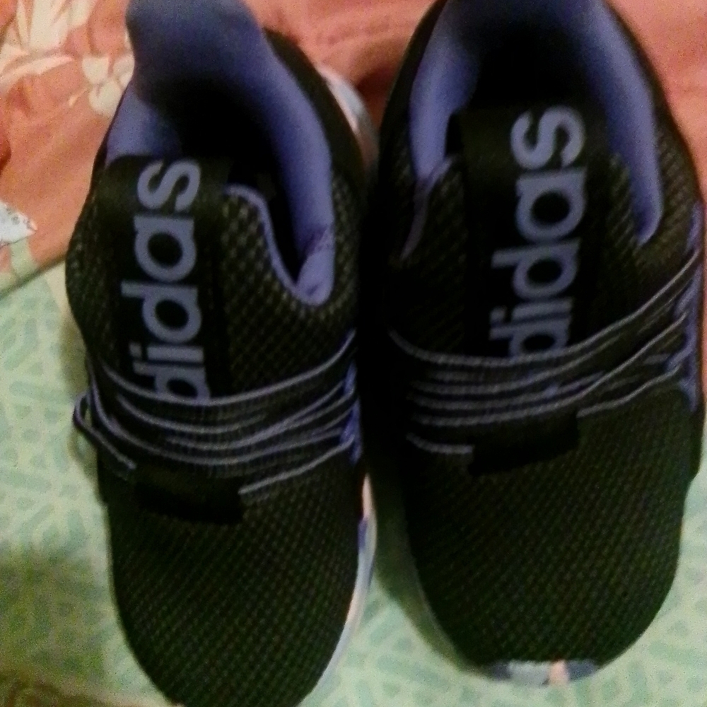 Adidas Kids Sneakers in Black and Lavender